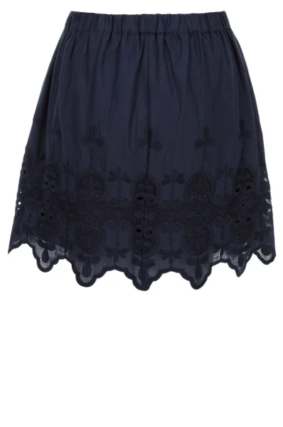 Lacy Skirt Pepe Jeans London navy blue
