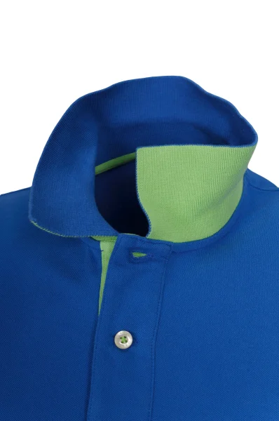 Contrast Collar Rugger Polo Gant blue