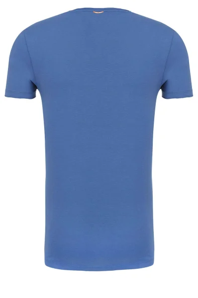 T-shirt Tooles BOSS ORANGE niebieski