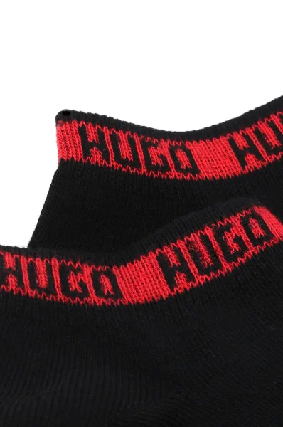 Шкарпетки/шкарпетки-сліди 2 пари Hugo Bodywear чорний