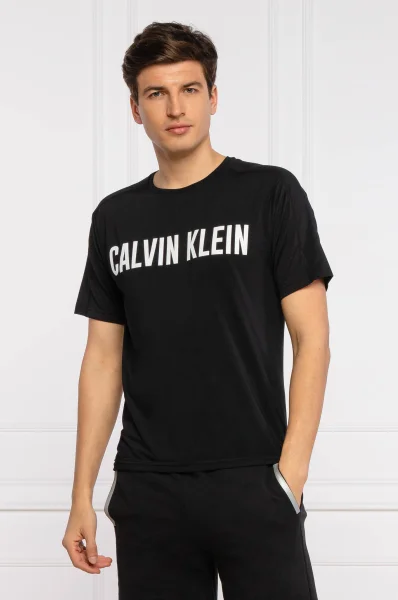 футболка | regular fit Calvin Klein Performance чорний
