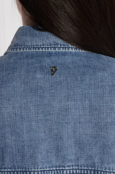 Denim shirt | Oversize fit DONDUP - made in Italy blue