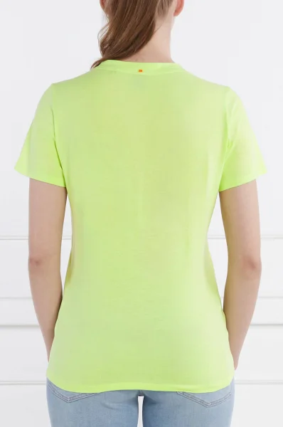 T-shirt C_ELOGO_5 | Regular Fit BOSS ORANGE lime green