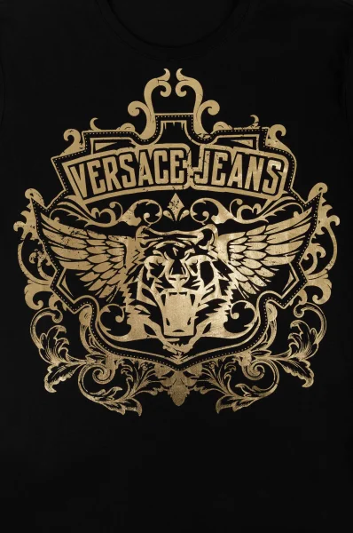 T-shirt Versace Jeans czarny