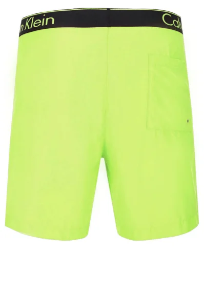 Szorty kąpielowe Neon Calvin Klein Swimwear żółty