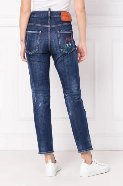 Jeansy Cool Girl Jean | Regular Fit Dsquared2 granatowy
