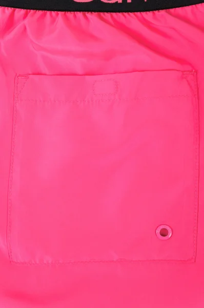 Szorty kąpielowe Neon Calvin Klein Swimwear różowy