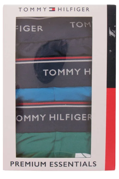 Slipy 3-pack Tommy Hilfiger zielony