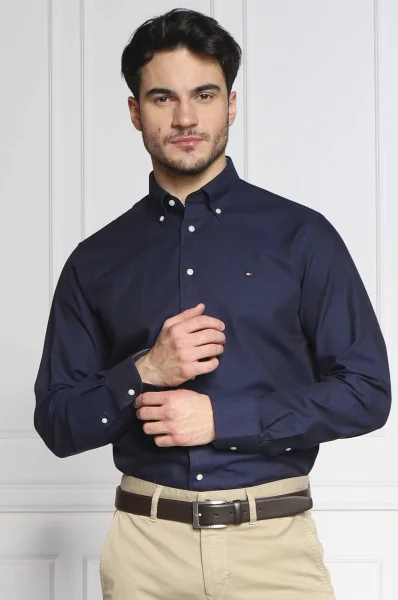 Shirt SOLID OXFORD | Regular Fit Tommy Hilfiger navy blue