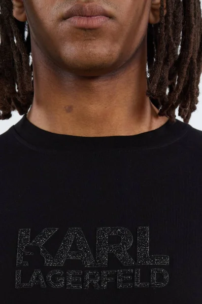 Футболка | Regular Fit Karl Lagerfeld чорний