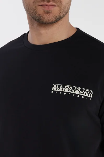 T-shirt S-TAHI BLACK | Regular Fit Napapijri czarny