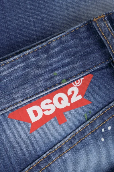 Spódnica jeansowa Dsquared2 niebieski