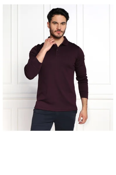 Polo SMOOTH | Slim Fit Calvin Klein fioletowy
