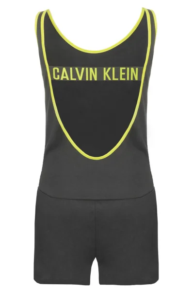 Kombinezon Calvin Klein Swimwear grafitowy