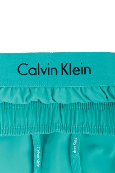 Szorty kąpielowe Core Solids Calvin Klein Swimwear turkusowy