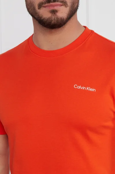 T-shirt | Regular Fit Calvin Klein pomarańczowy