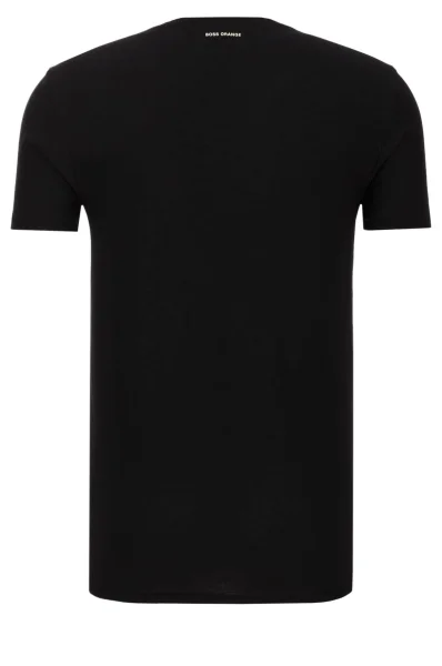 T-shirt Toughts 2 BOSS ORANGE czarny