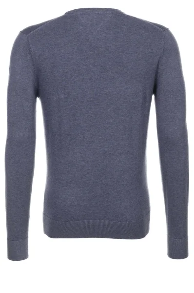 Plaited CTN Silk Sweater Tommy Hilfiger blue