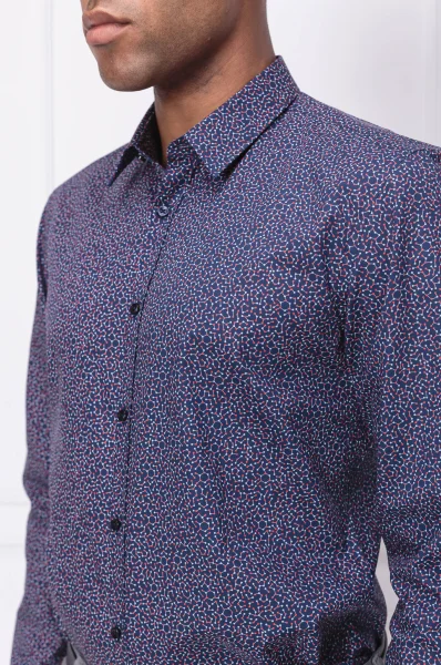Shirt Keyes | Slim Fit HUGO navy blue