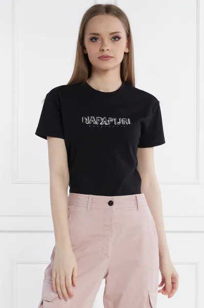 T-shirt S-KREIS | Regular Fit Napapijri czarny