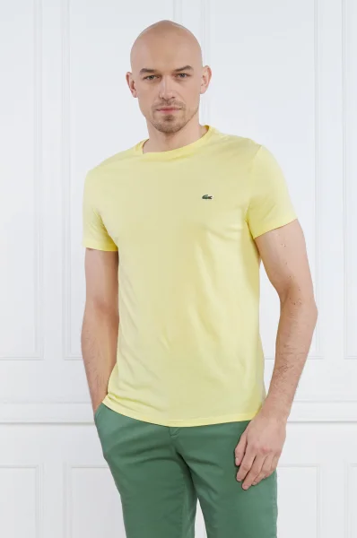 T-shirt | Slim Fit Lacoste yellow