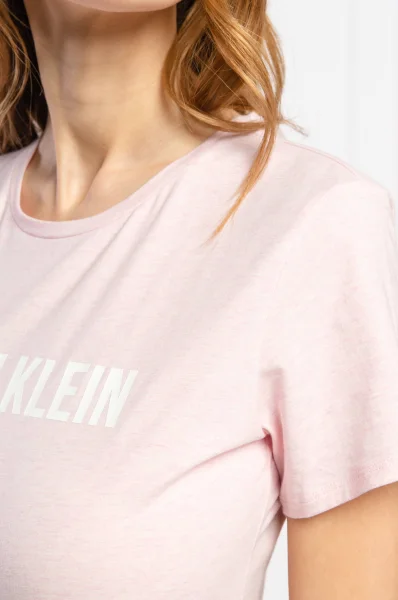 T-shirt | Relaxed fit Calvin Klein Performance pudrowy róż