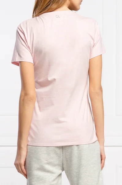 T-shirt | Relaxed fit Calvin Klein Performance pudrowy róż