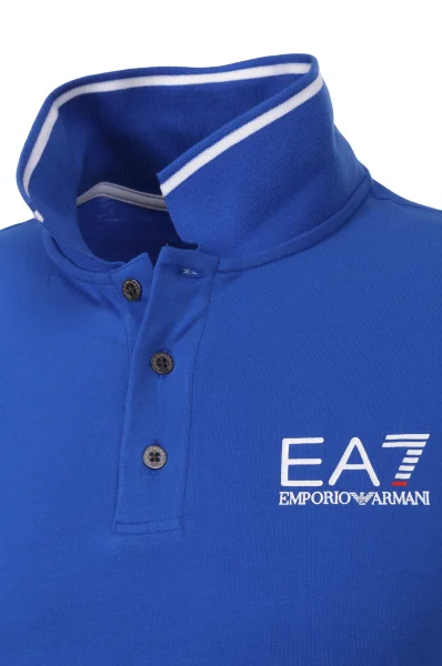 Polo EA7 niebieski