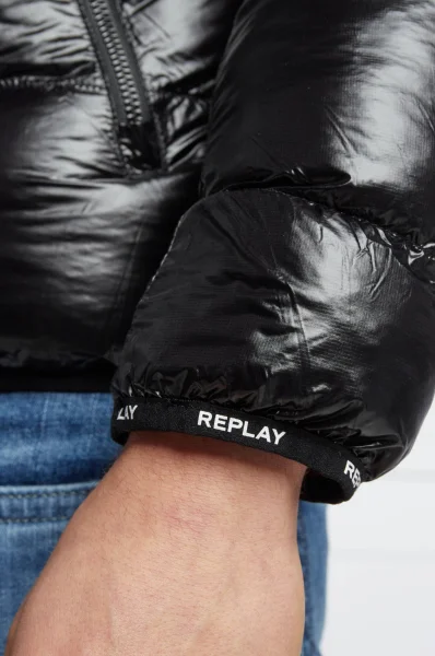 куртка | regular fit Replay чорний