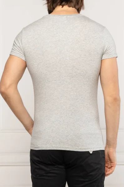 T-shirt | Slim Fit Emporio Armani popielaty