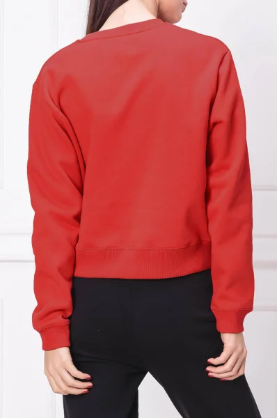 Bluza | Regular Fit CALVIN KLEIN JEANS czerwony