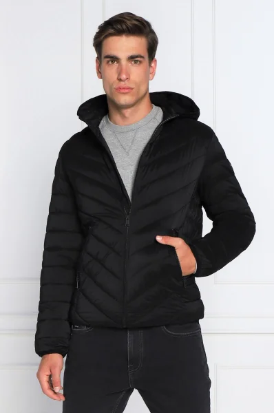 куртка | regular fit GUESS чорний
