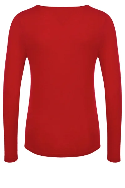 Sweter TJW | Regular Fit | z dodatkiem wełny Tommy Jeans czerwony