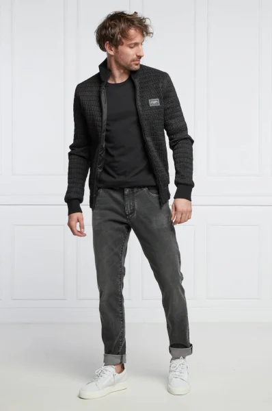 Bomber jacket | Regular Fit | with addition of silk Dolce & Gabbana black