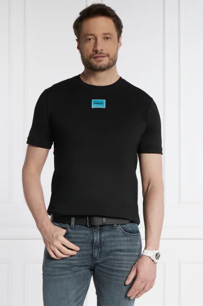 T-shirt | Regular Fit HUGO czarny