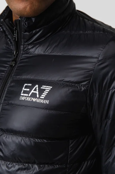 Puchowa kurtka | Regular Fit EA7 czarny