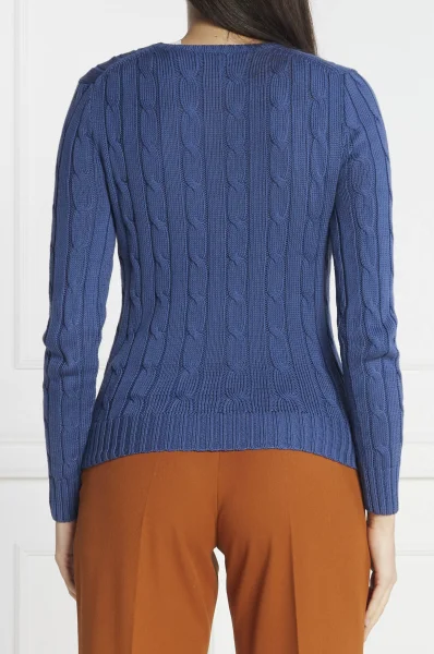 Sweter | Slim Fit POLO RALPH LAUREN niebieski