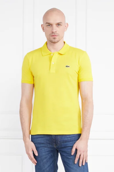 Polo | Slim Fit | pique Lacoste yellow