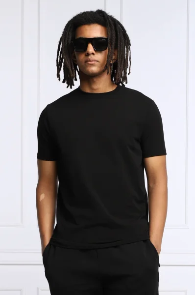 футболка | regular fit Karl Lagerfeld чорний