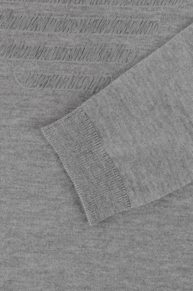 Wool sweater | Regular Fit Emporio Armani gray