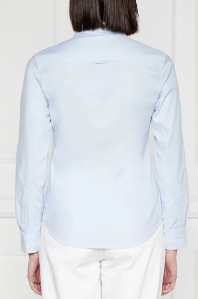 Koszula OXFORD | Slim Fit | stretch Gant błękitny