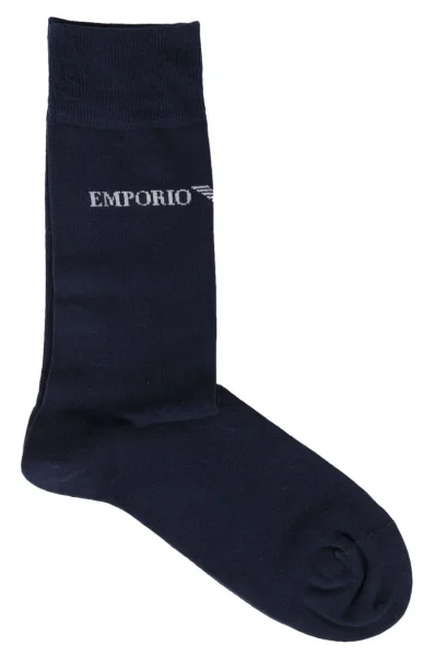 3-pack socks Emporio Armani navy blue