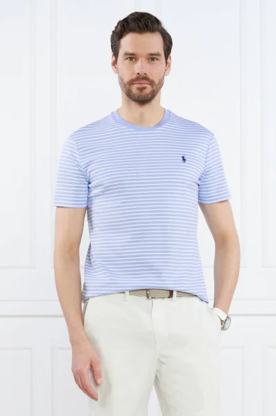 T-shirt | Custom slim fit POLO RALPH LAUREN błękitny
