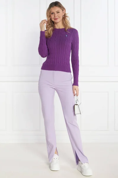 Sweater | Slim Fit | pima POLO RALPH LAUREN violet