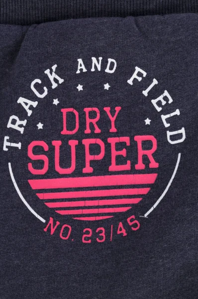 Szorty Track&Field Superdry szary