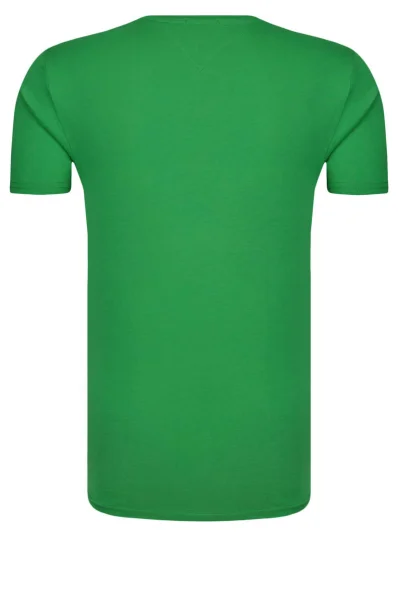 T-shirt TJM Basic CN | Slim Fit Tommy Jeans zielony