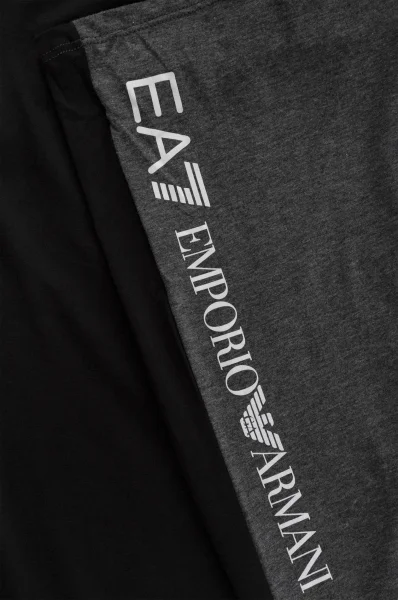 T-shirt EA7 grafitowy