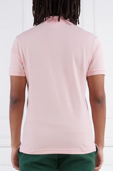 Поло | Slim Fit Lacoste пудрово-рожевий