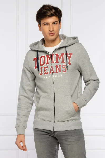 Bluza TJM ESSENTIAL GRAPHIC | Regular Fit Tommy Jeans popielaty