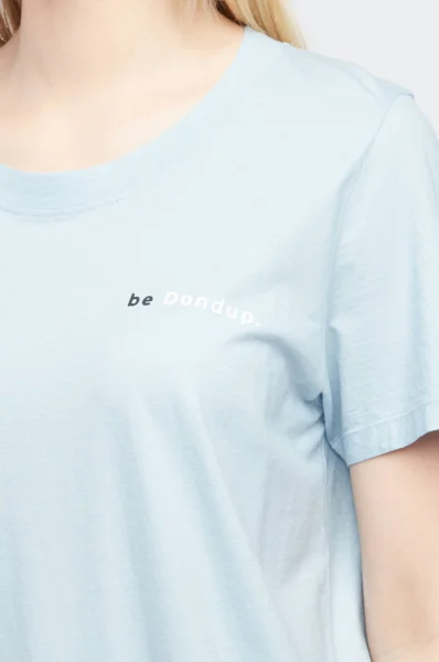 футболка | oversize fit DONDUP - made in Italy блакитний